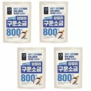 청정원 구운소금500gx4 순 수천혜염