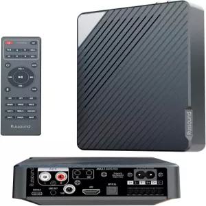 러사운드 AVA3.1 시리즈 3.1채널 저프로파일 미니 AVR 오디오 수신기 HDMI 포함