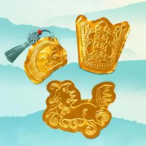 [아트박스]/민화샵 우리나라 금관 독서 책갈피 북마크 만들기