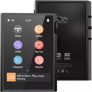 SHANLING M1 Plus 뮤직 플레이어 휴대용 DAP 블루투스 5.2 LDAC/WiFi/DLNA/에어플레이/조석 스트리밍 포함