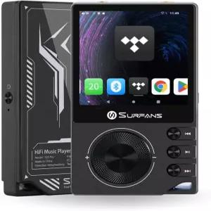 Surfans F20 Pro HiFi 뮤직 플레이어 듀얼 ESS9018 DAC DSD512 WiFi 및 블루투스 LDAC Spotify Tidal