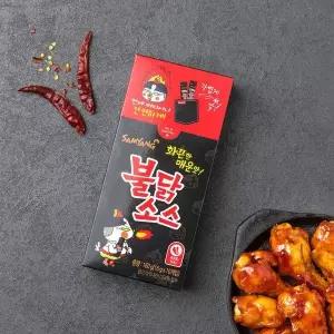삼양 불닭 소스 양념 조미료 스틱형 간편 캠핑용160g MNA