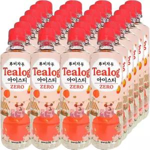 티로그 아이스티 제로 루비자두 500ml 24개 1박스