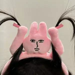 토끼 머리띠 재미 동물 헤어밴드 파티 머리띠 생일 축제 액세서리 귀장식 귀여운 선물용 소장품 플러시