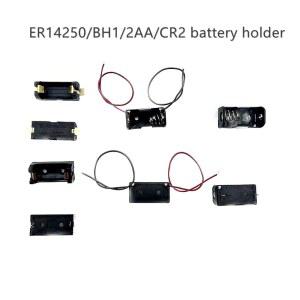 3V 플라스틱 ER14250 배터리 홀더 BH1 2AA 상자 CR2 외부 와이어 smt