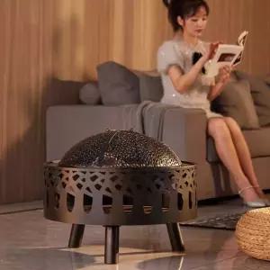 화목난로 실내 불멍 화로 스토브 주물 장작 캠핑불멍