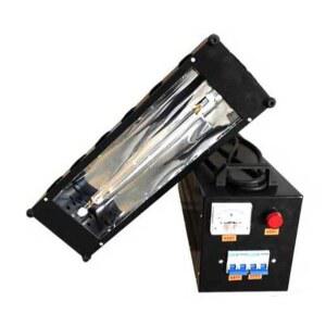 수은 램프 UV 조사기 400W 코팅기 경화램프 공냉식 2배터리 기계 페디큐어 1세트