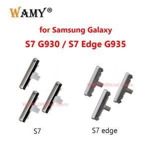 1set=3pcs 삼성 호환 Galaxy S7 G930 S7 Edge G935 측면 버튼 용 전원 켜기 끄기 + 위 아래 볼륨 버튼