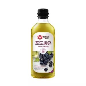 백설 포도씨유 900mlx1 넉넉한 사이즈