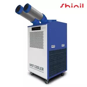 신일 산업용 이동식 에어컨 실외기 없는 코끼리 공장 창고 주차장 야구장 대형 2구 SMA-PC6600B DK