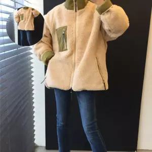 경량패딩 양털자켓 뽀글이집업 여성후리스 롱이 2-way
