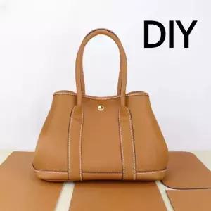 소 가죽 공예 토트백 수제 키트 핸드백 여성 DIY