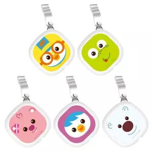 뽀로로 휴대용 릴 8핀 고속충전 케이블 멀티 스마트폰 핸드폰 휴대폰 연결 잭 캐릭터 자동릴 플랫