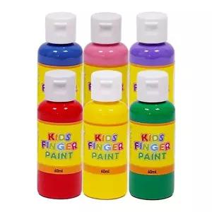 [하프클럽/브이와이]미술놀이 맘아트 x 핑거페인트 60ml 6색