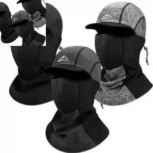 히트발열 마스크 캡바라클라바 5in1 귀마개 넥워머 바라클라바 모자 방한 등산 낚시 스키 얼굴마스크 겨울