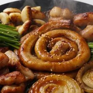 속이 꽉찬 소곱창모둠한판 610g(곱창210g+대창200g+막창200g) x 2판