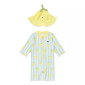 [블루독베이비]46-370-620-05 BL)레몬 올인원 수영복