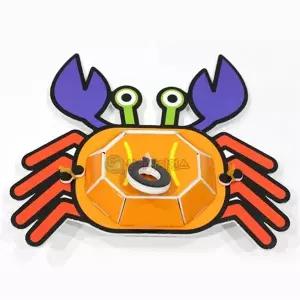 [하프클럽/브이와이]고무동력 꽃게 초등과학 세트)경주놀이(5인