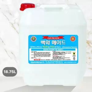 시멘트 석재타일 백화현상 스케일 제거제 18.75L 백화제거제 외벽 빌딩청소 건물 녹물