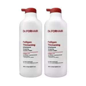 닥터포헤어 폴리젠 씨크닝 샴푸 허브플로럴향 500ml 탈모케어 2개 Ss