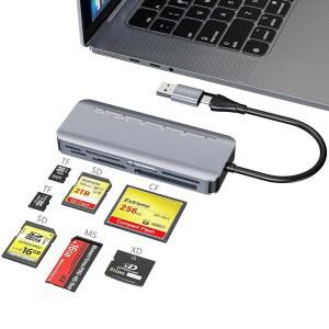 IN 메모리 MS 프로 SD CF 스틱 XD 리더 듀오 멀티 카드용 TF USB 카드
