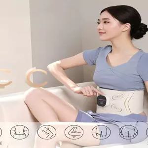 채움픽(채움마켓) 복부마사지기 8개전극 뱃살관리 온열 복부 EMS