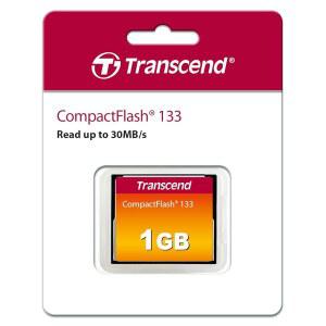 TRANSCONDER CF133 1GB 30MB COMPACTFLASH 메모리 카드 최대