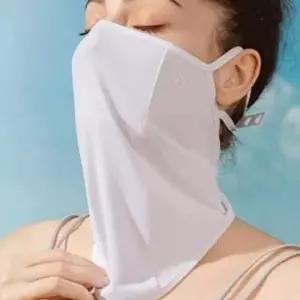 (옵션 화이트)넥게이터 메쉬 마스크 등산마스크 자외선마스크 여름용마스크