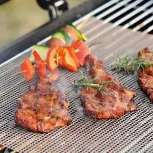 (옵션 테프론바베큐매쉬)바베큐그릴 바베큐용품 캠핑구이망 바베큐준비물 바베큐 매쉬