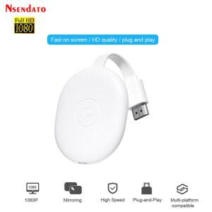 호환 Mirascreen-G42 HDMI TV 스틱 무선 디스플레이 Miracast Airplay TV 동글 수신기, IOS 안드로이드 윈도우즈용 공유 화면 미러링