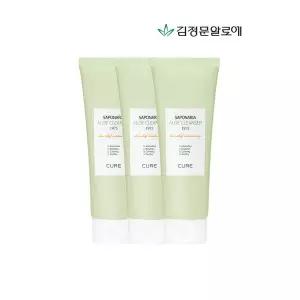 기초케어 [김정문알로에]큐어 알로에 사포나리아 클렌져 1975 3개
