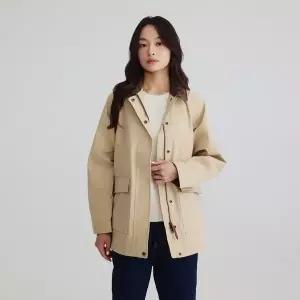 팀버랜드 여성 웬햄 방수 반 코트 베이지 A2QPD Y94 3297530