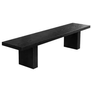 엔틱 의자 블랙 벤치 00x35x45cm 원목 목재 카페 클래식 대기