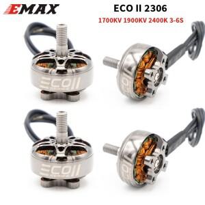 Emax ECOII 시리즈 2306 모터, RC FPV 레이싱 드론, 4K 쿼드콥터 1700KV, 3S-6S