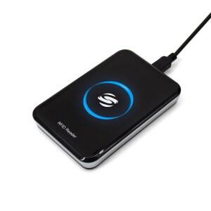 Navfmru RFID 리더 금속 케이스 ID IC 카드 125KHz / 13.56Mhz 스캐너 장거리 듀얼 주파수 판독 TK4001 EM4100 NFC MFS50S70 및 기타
