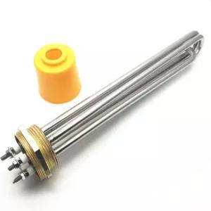 탱크 보일러 온수기용 XMHF 튜브형 스테인리스 스틸 스레드 220V 6000W