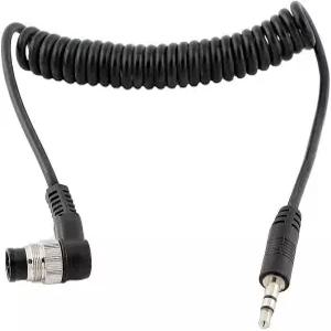 3.5mm에서 N1 카메라 셔터 릴리스 케이블 리모컨 코드 속도등 플래시 트리거 니콘 Z8 Z9 D850 D500 D510