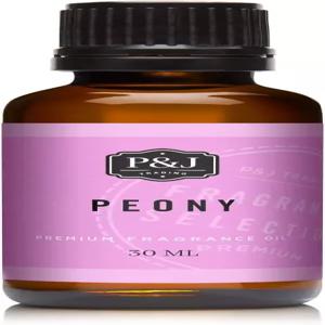 P J 트레이딩 향수 오일 모란 30ml - 양초 제조용 캔들 향 프레시 비누 용품 디퓨저