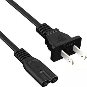 Xbox One X/S Series S/X용 AC 전원 코드 소니 PS4/PS5/PS3 슬림 플레이스테이션 5 4 3 TV 프린터 유니버설