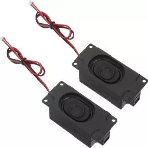 광고 기계용 ST-PH 2.0 인터페이스를 갖춘 3W 4옴 미니 스피커 마이크로 uxcell 2PCS LCD TV 모니터 소형