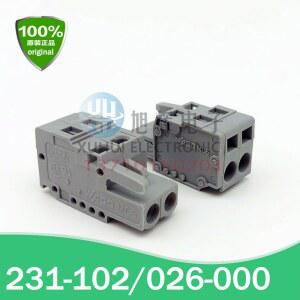 호환 1pcs WA/G0 PCB 터미널 블록 231-102/026-000 231-107/026-000 231-110/026-000 231-108/026-000