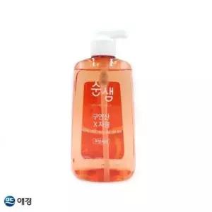 [하프클럽/알티피아]말끔한나라 순샘 세정제 세척제 자몽 용기 과일 구연산 고농축 세제 주방