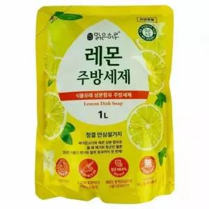 [하프클럽/알티피아]말끔한나라 맑은하루 주방 리필 레몬 개 세제