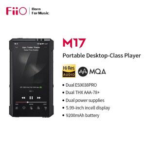 타입 플레이어 하이파이 무손실 MP3 M 안드 디코딩 블루투스 밸런스드 음악 와이파이 휴대용 DSD 7 FiiO