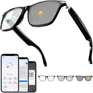 AI 스마트 글래스 160개 이상의 언어 지원 APP을 통한 실시간 번역 스피커 포함 웨어러블 테크 블루투스