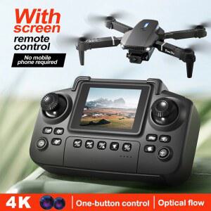 4K 리모컨 RC E88 신형 이륙 듀얼 원버튼 2 탑재 위치 카메라 쿼드콥터 드론 드론 화면 흐름 4G 추적 광학