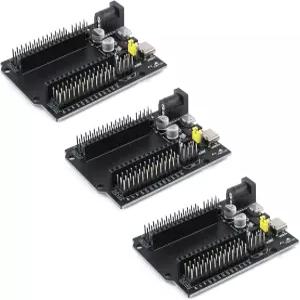 EC 3Pcs ESP32 30핀 확장 보드 개발 USB 타입-C 마이크로 WiFi+블루투스 초저전력 듀얼 코어 ESP-WROOM-32