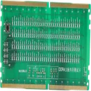 컴퓨터 메모리 테스터 데스크톱 DDR4 순방향 리버스 사용 가능 PC용 LED PCB 소재
