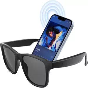남녀용 스마트 글래스 UV400 편광 렌즈 인텔리전트 터치 앤 보이스 어시스턴트 오픈 이어 스피커