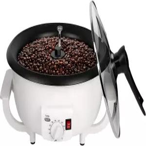가정용 DIYAREA 커피 로스터 머신 800g 용량의 전기 원두 타이머 0-240°C 논스틱 카페 샵 견과류 땅콩